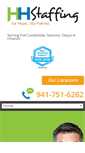 Mobile Screenshot of hhstaffingservices.com